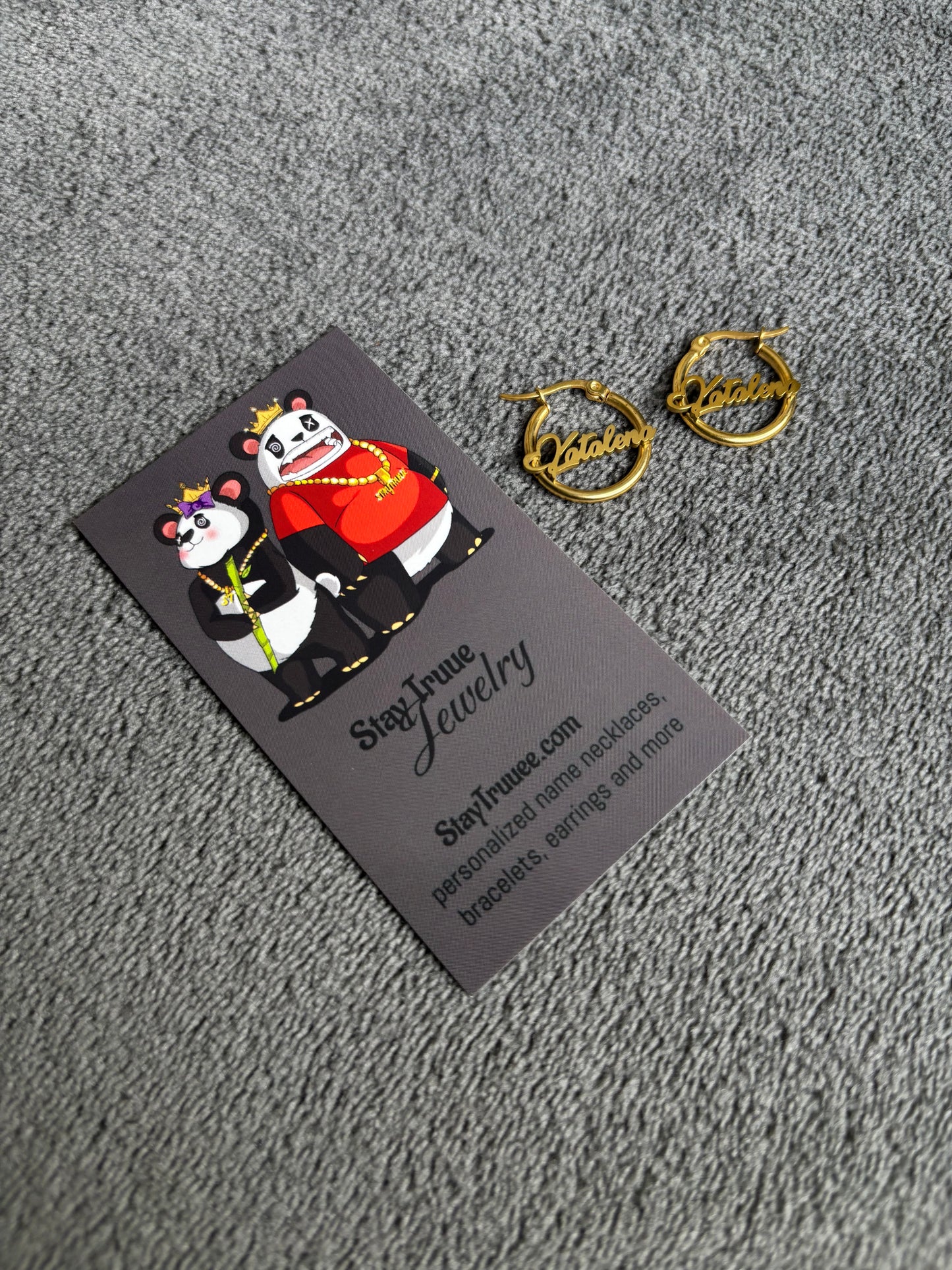 Mini Personalized Hoops