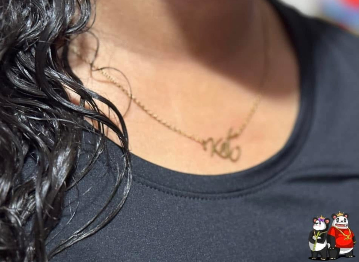 Signature Custom Name Necklace