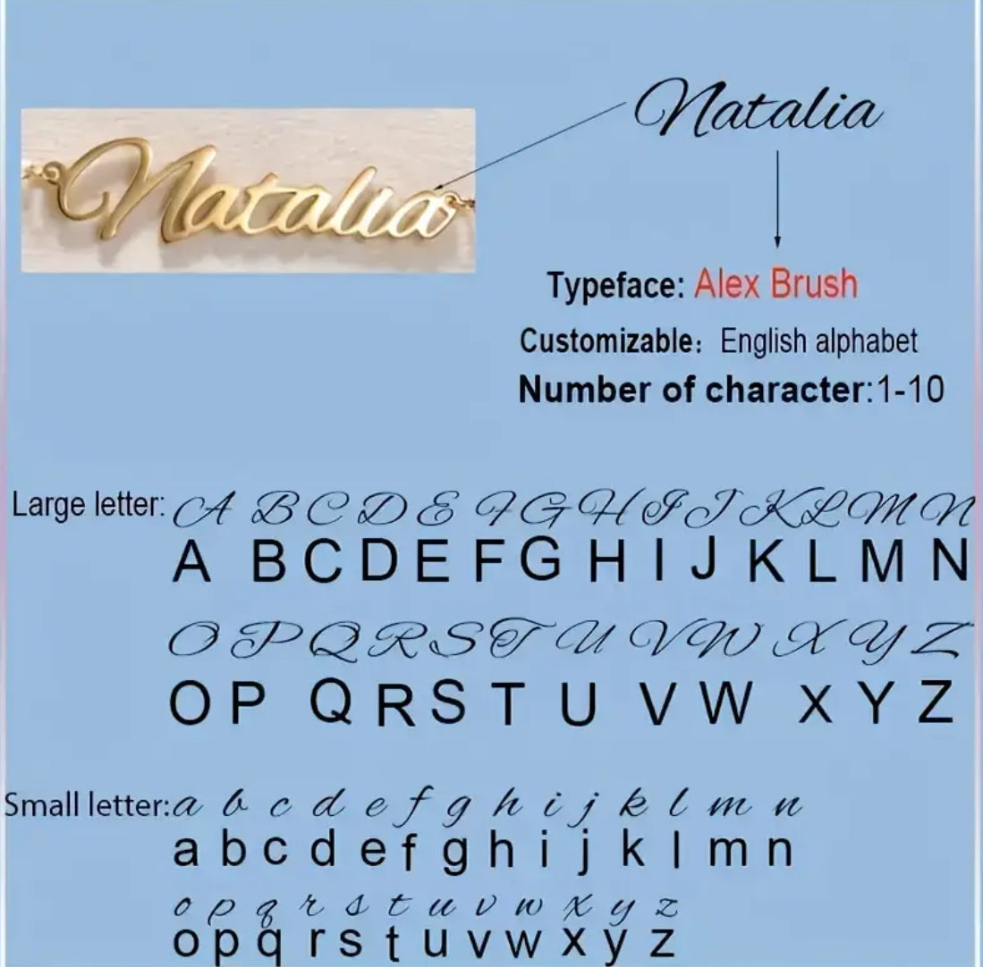 Signature Custom Name Necklace