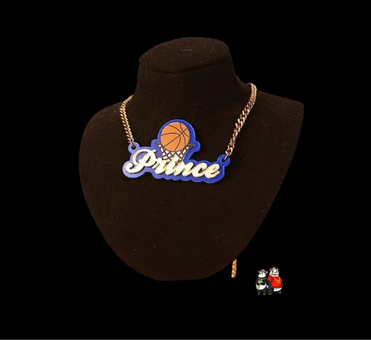 Hoop Dreams Custom Name Necklace