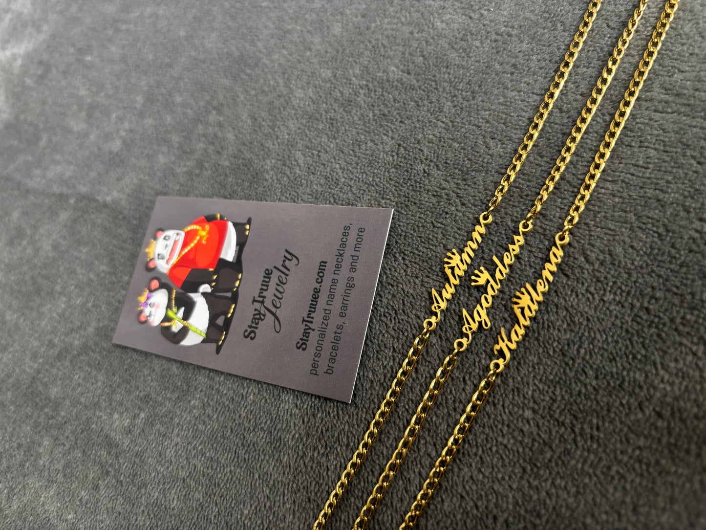 Custom Signature Anklet
