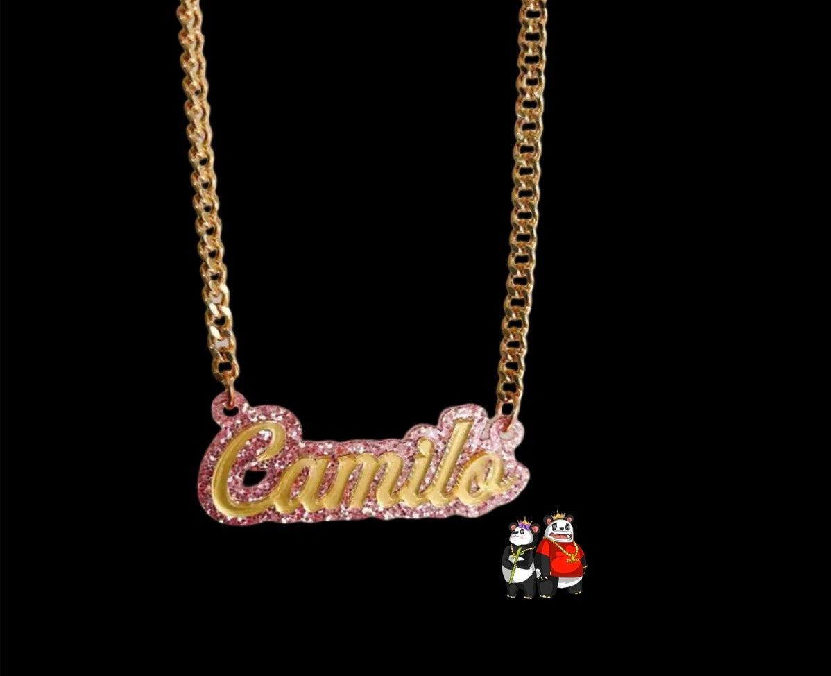 Custom Acrylic Name Necklace