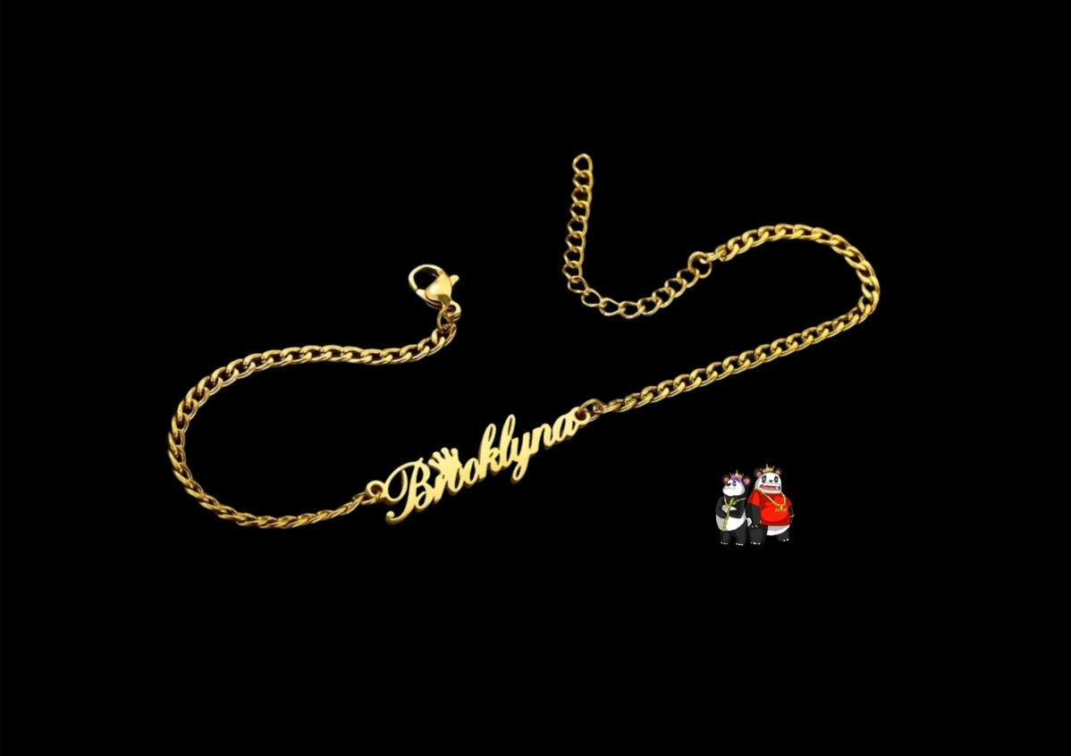 Custom Signature Anklet