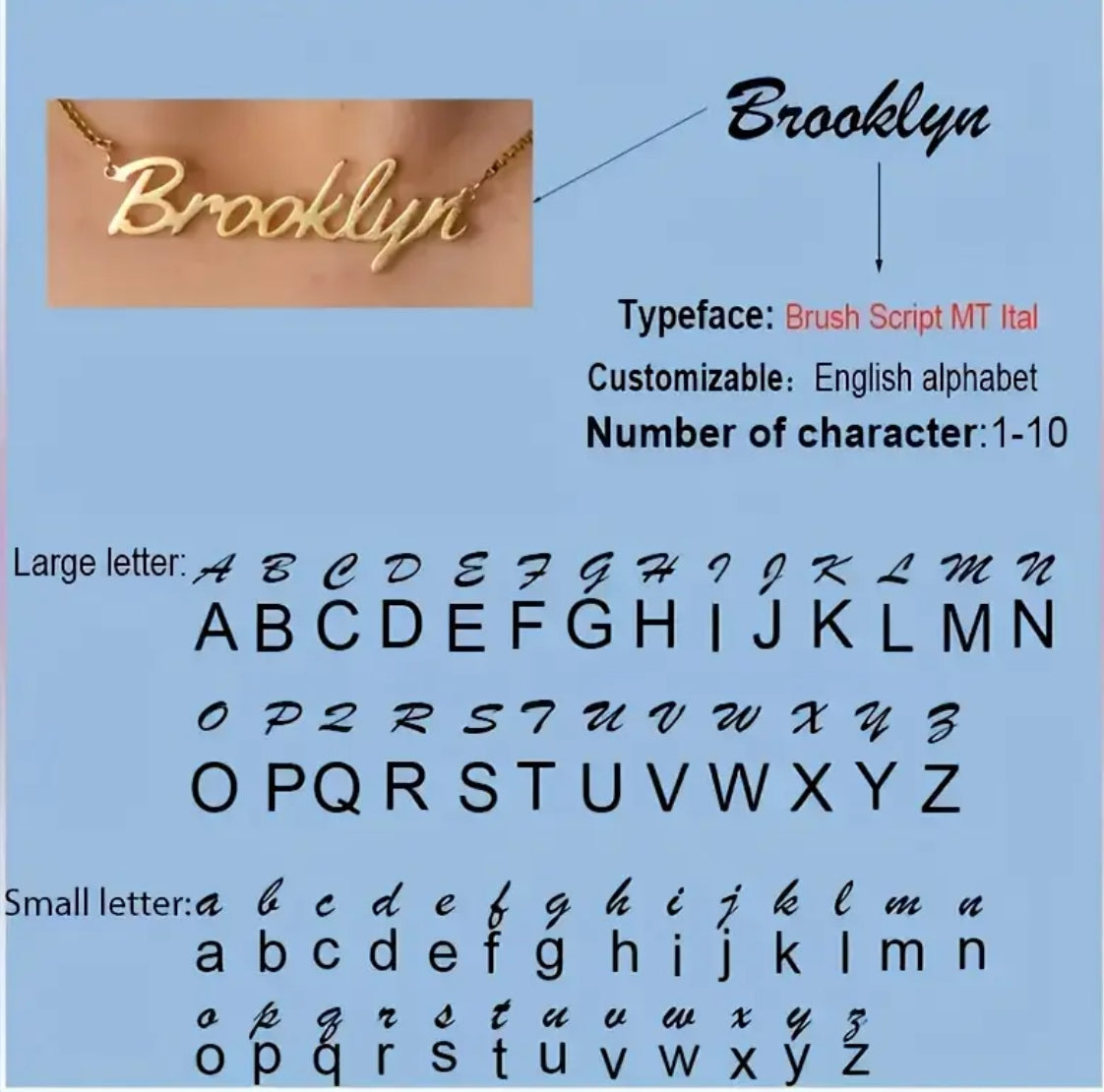 Signature Custom Name Necklace