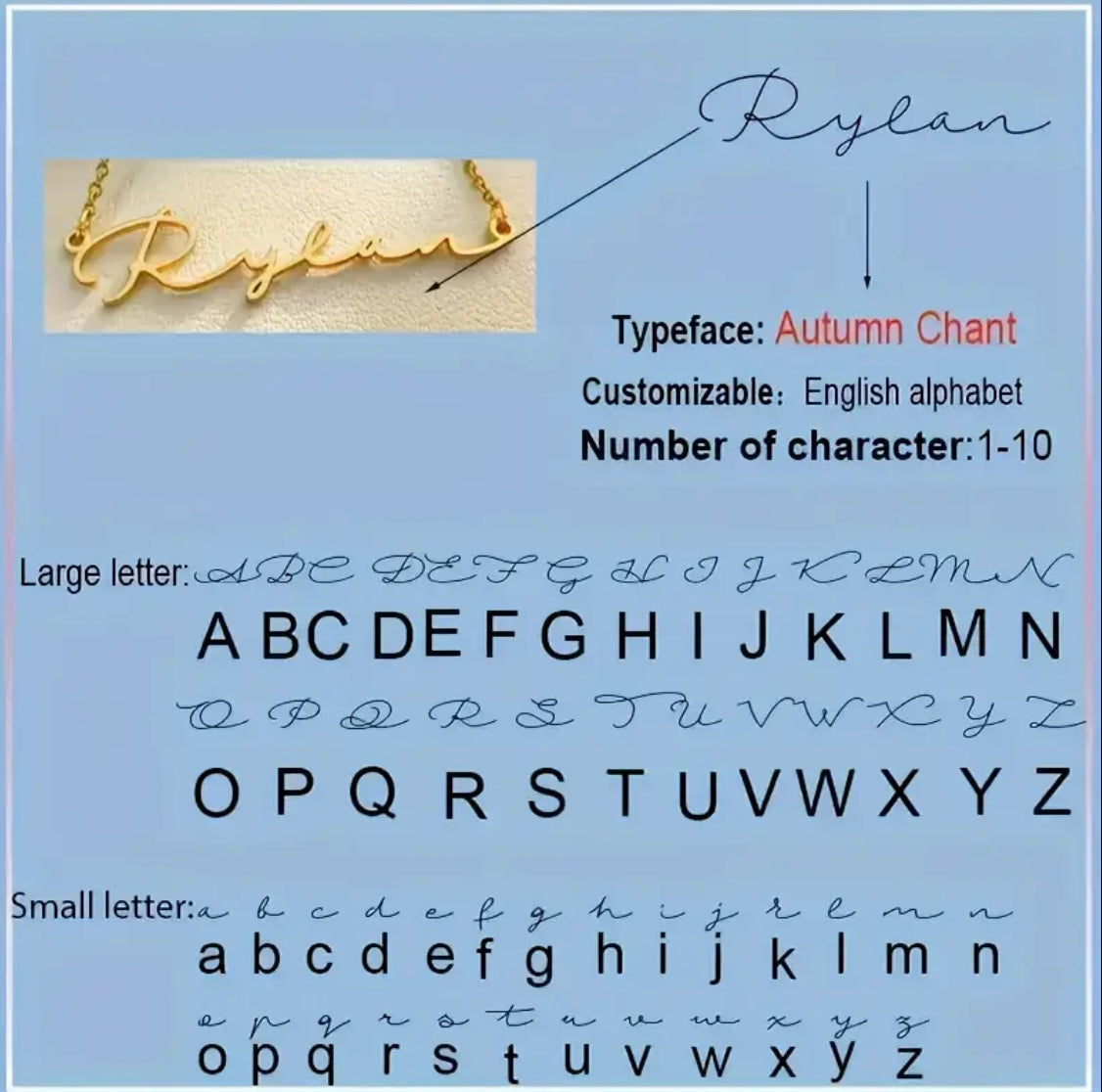 Signature Custom Name Necklace