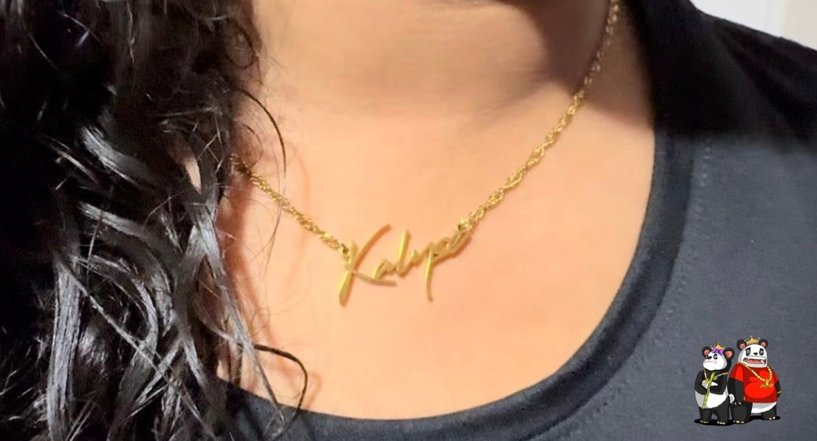 Signature Custom Name Necklace