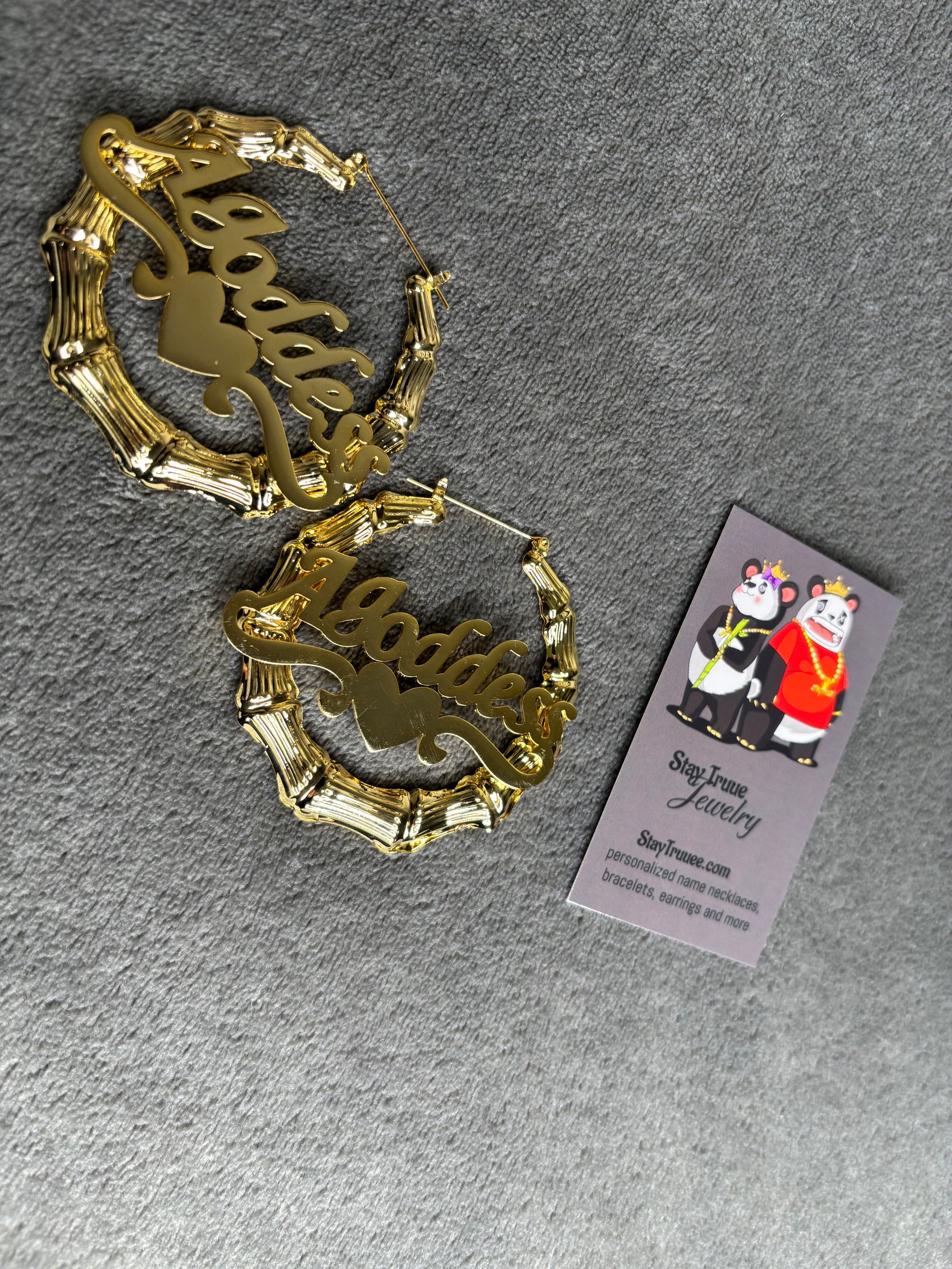 Custom Bamboo Hoops – Stay Truue