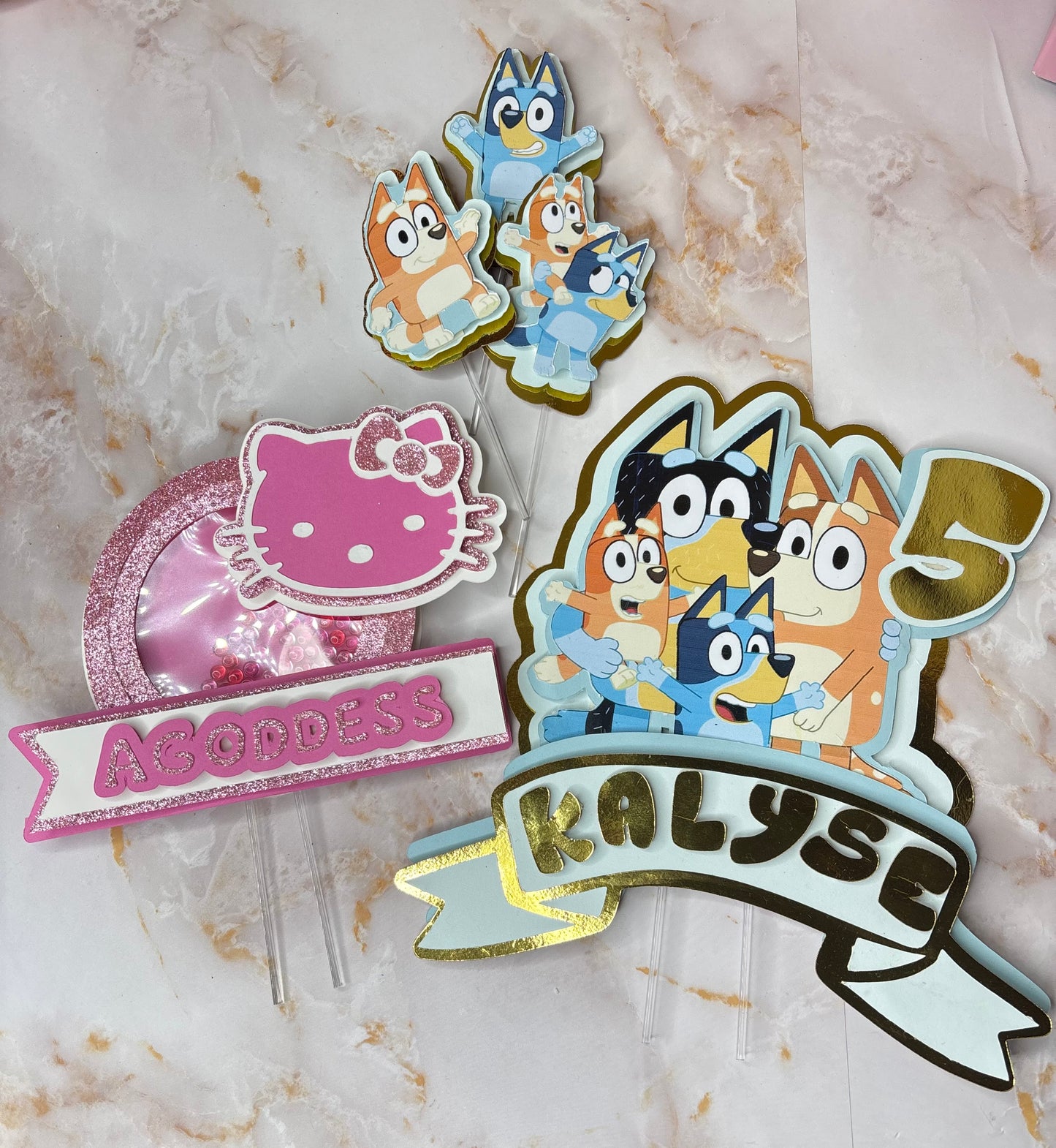 Custom Cupcake & Cake Toppers