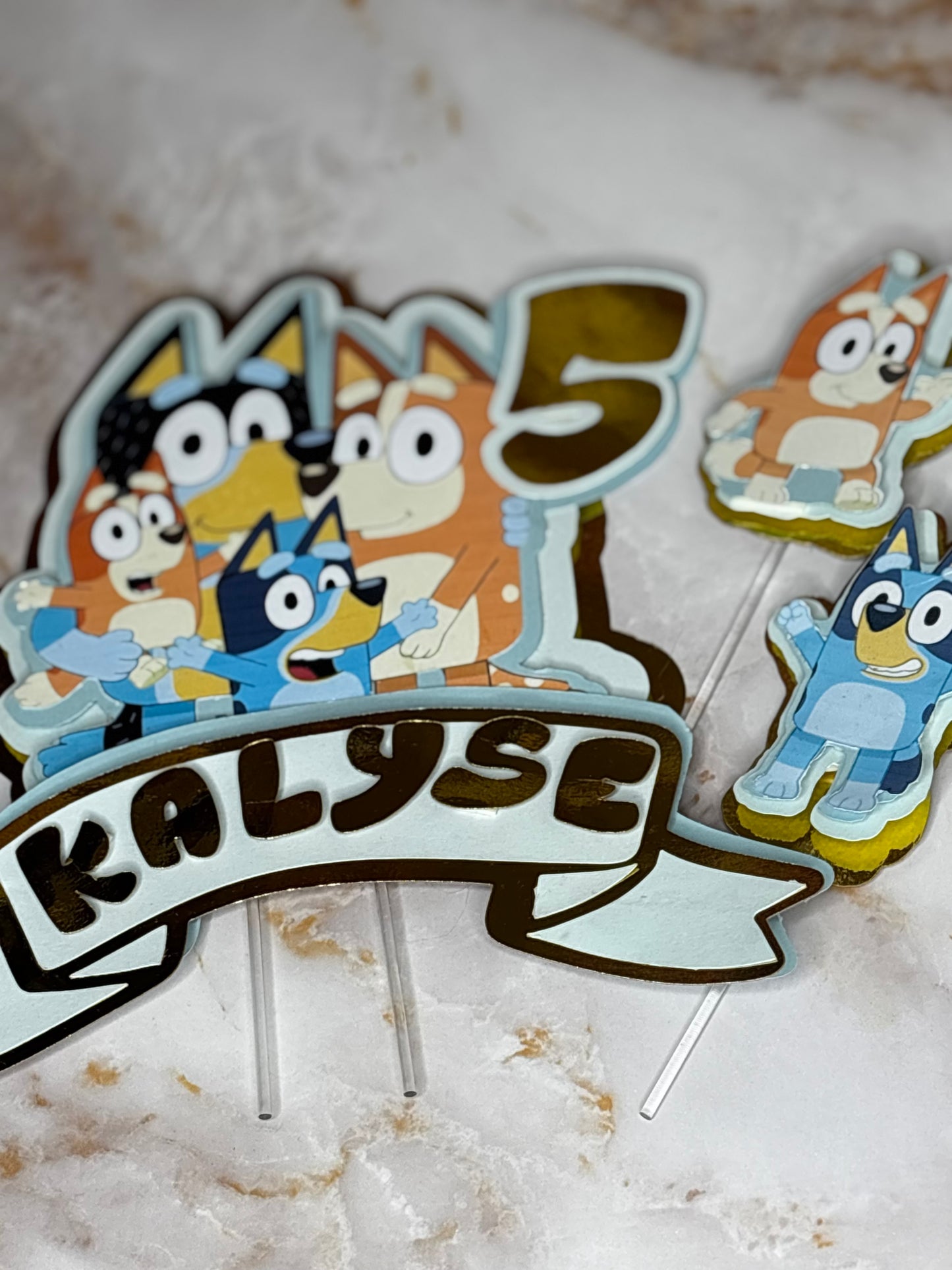 Custom Cupcake & Cake Toppers