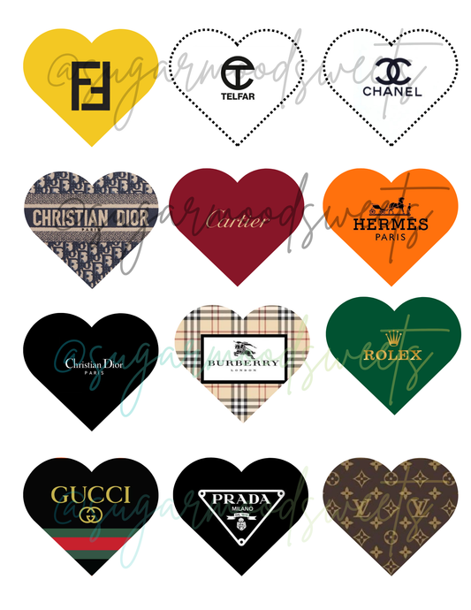 Cupcake Topper Template (Digital Download)